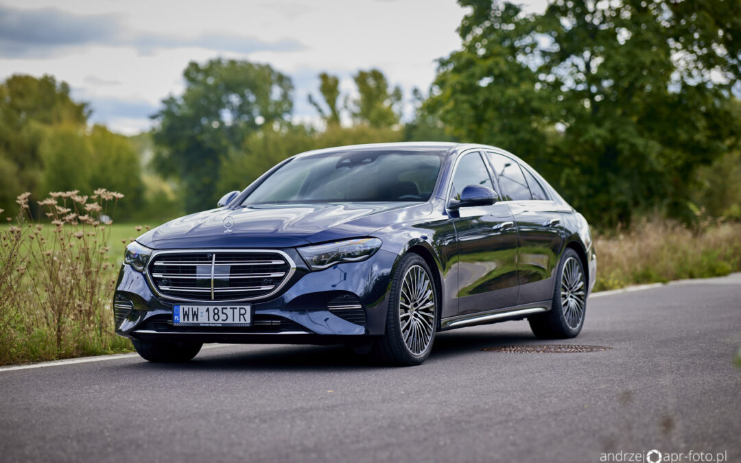 Wypasiony luksus – Mercedes E300e 4matic